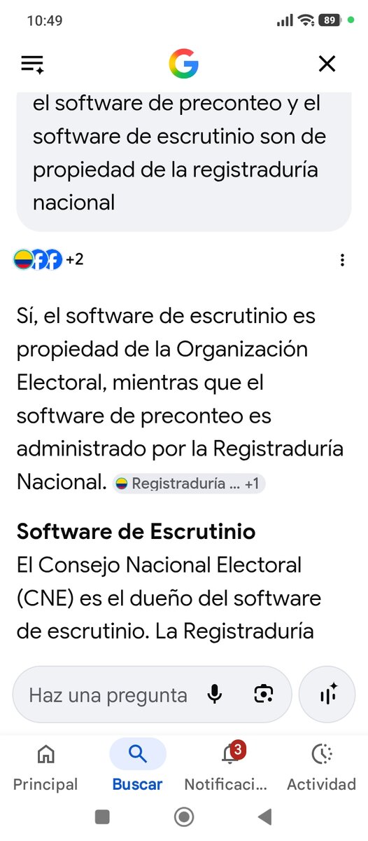 La registraduria nacional del estado civil es propietaria y operadora de su propio software de Preconteo, escrutinio y consolidacion de resultados